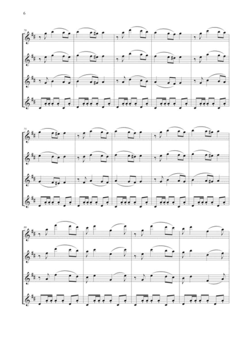 Swan Lake Suite for Flute Quartet - Part 2 image number null