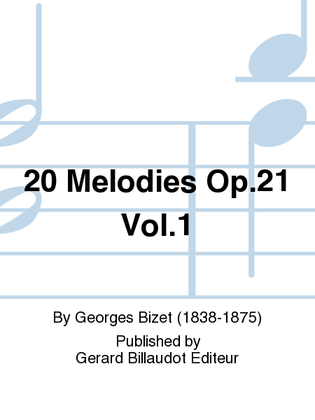 20 Melodies Op. 21 Vol. 1