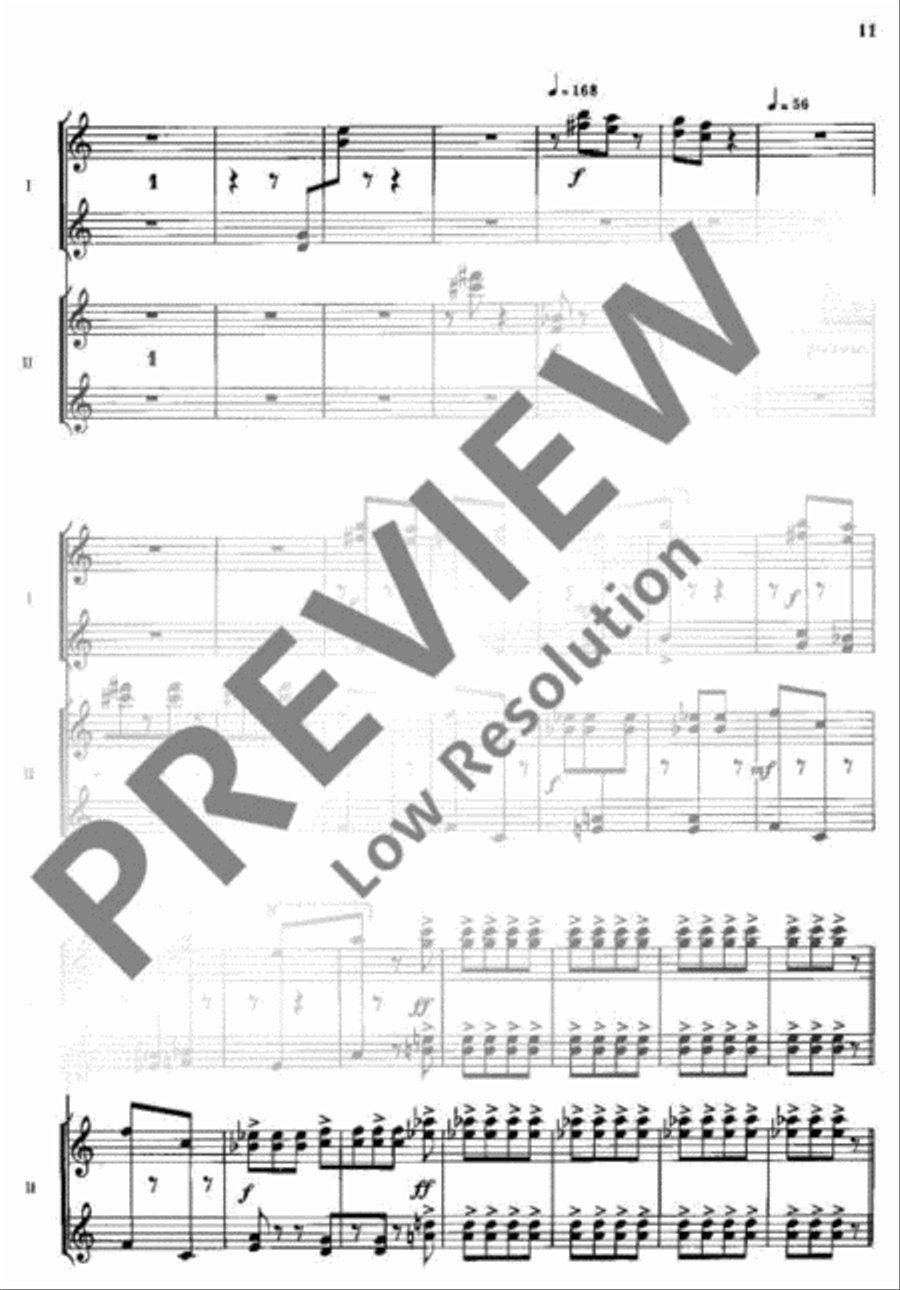 Katalog II Percussion scores gallery preview page 12