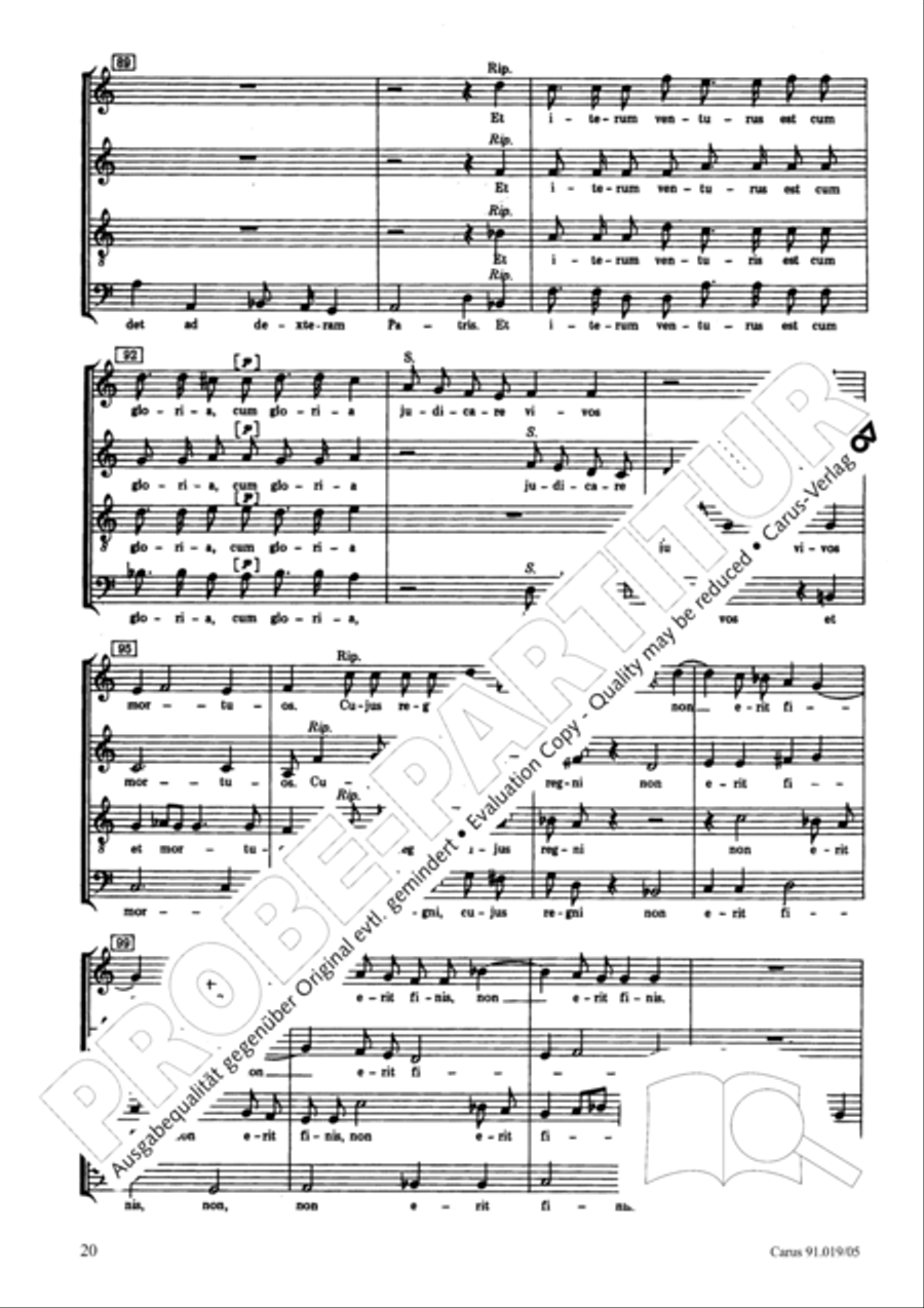Non sine quare Non sine quare 4-Part scores gallery preview page 20