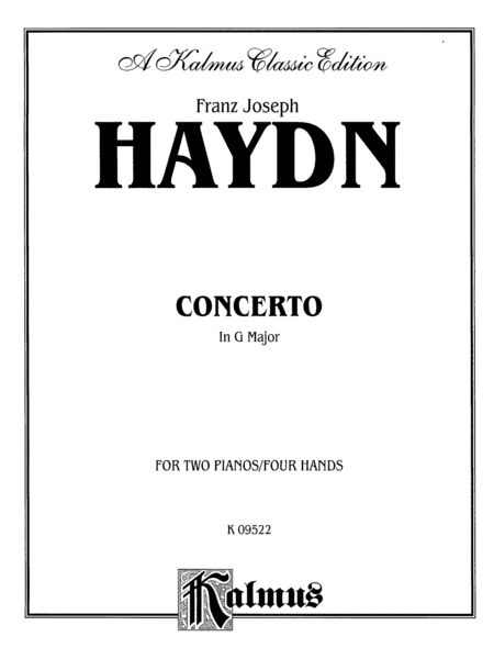 Piano Concerto in G Major