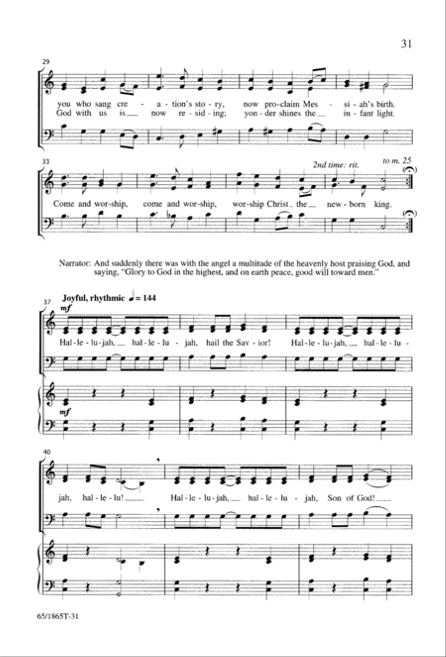 A Great Light A Great Light 3-Part scores gallery preview page 33