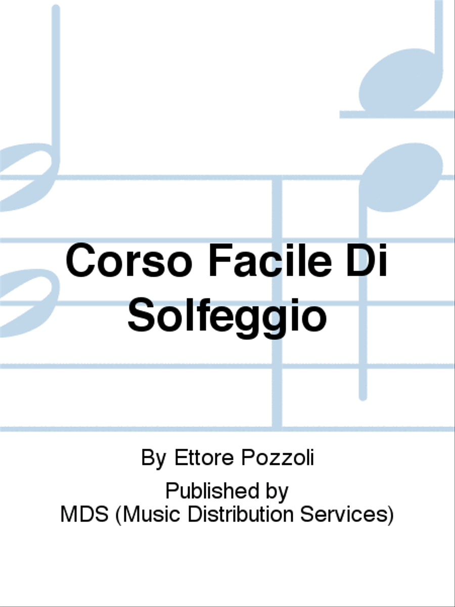 Corso Facile di Solfeggio Voice scores gallery preview page 1