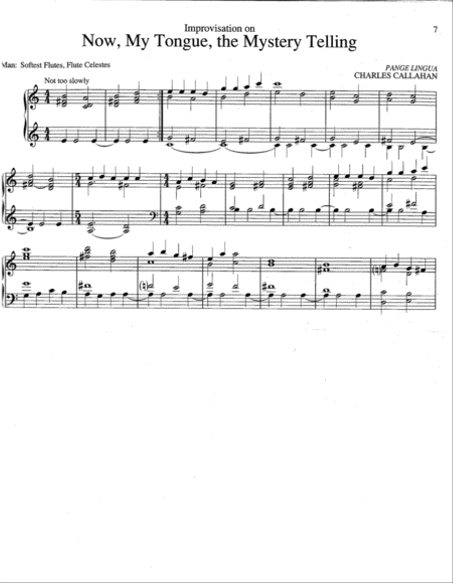 Communion Music for Manuals, Set 1 Organ scores gallery preview page 3