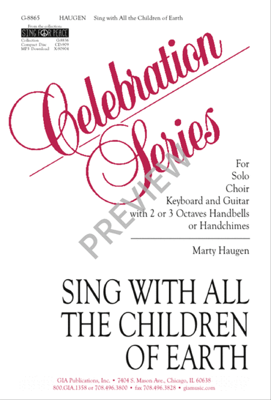 Sing with All the Children of Earth Unison Choir scores gallery preview page 2