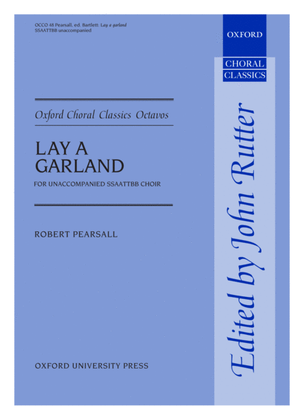 Book cover for Lay a garland