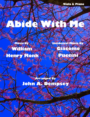Book cover for Abide with Me (Viola and Piano)