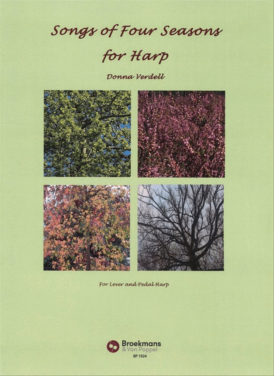 Songs Of Four Seasons for Harp Harp scores gallery preview page 1