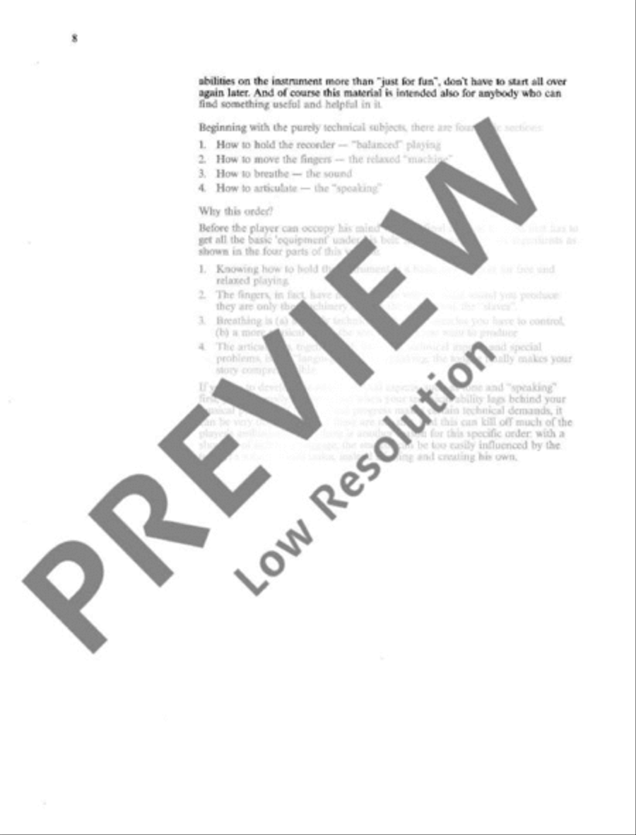 The Modern Recorder Player Alto Recorder scores gallery preview page 9