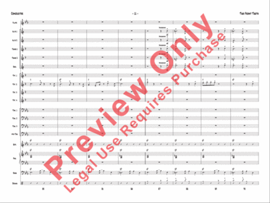 Two Front Teeth Two Front Teeth Jazz Ensemble scores gallery preview page 34