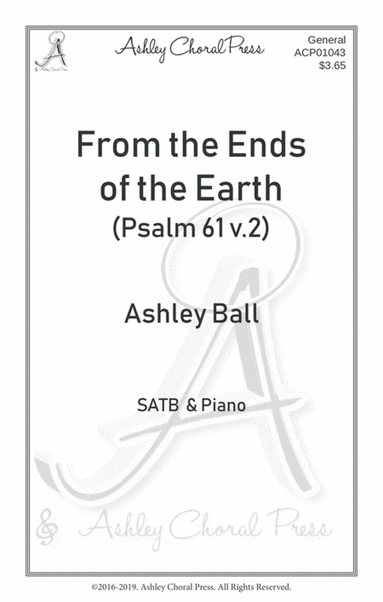 From the ends of the earth Psalm 61 v. 2 image number null