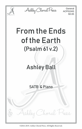 Book cover for From the ends of the earth Psalm 61 v. 2