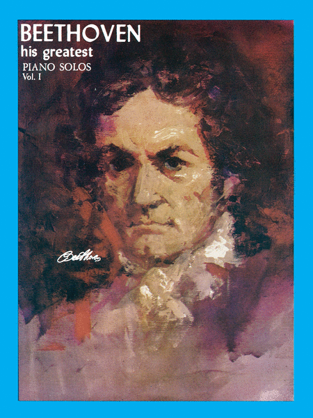 His Greatest Piano Solos, Volume 1 by Ludwig van Beethoven Piano Solo - Sheet Music