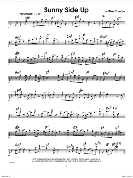 Effective Etudes For Jazz, Volume 2 - Trombone