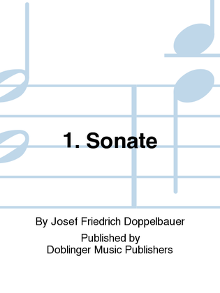 Book cover for 1. Sonate
