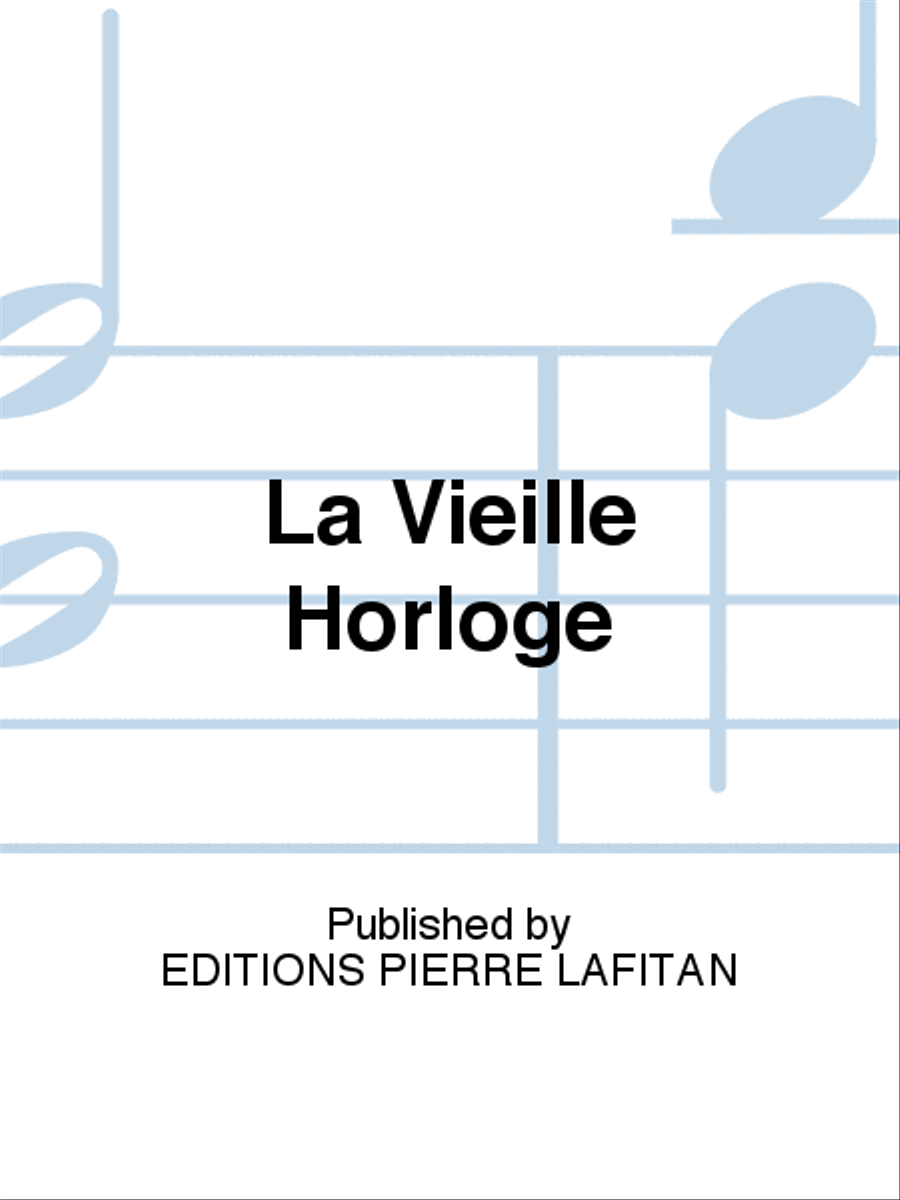 La Vieille Horloge Concert Band scores gallery preview page 1