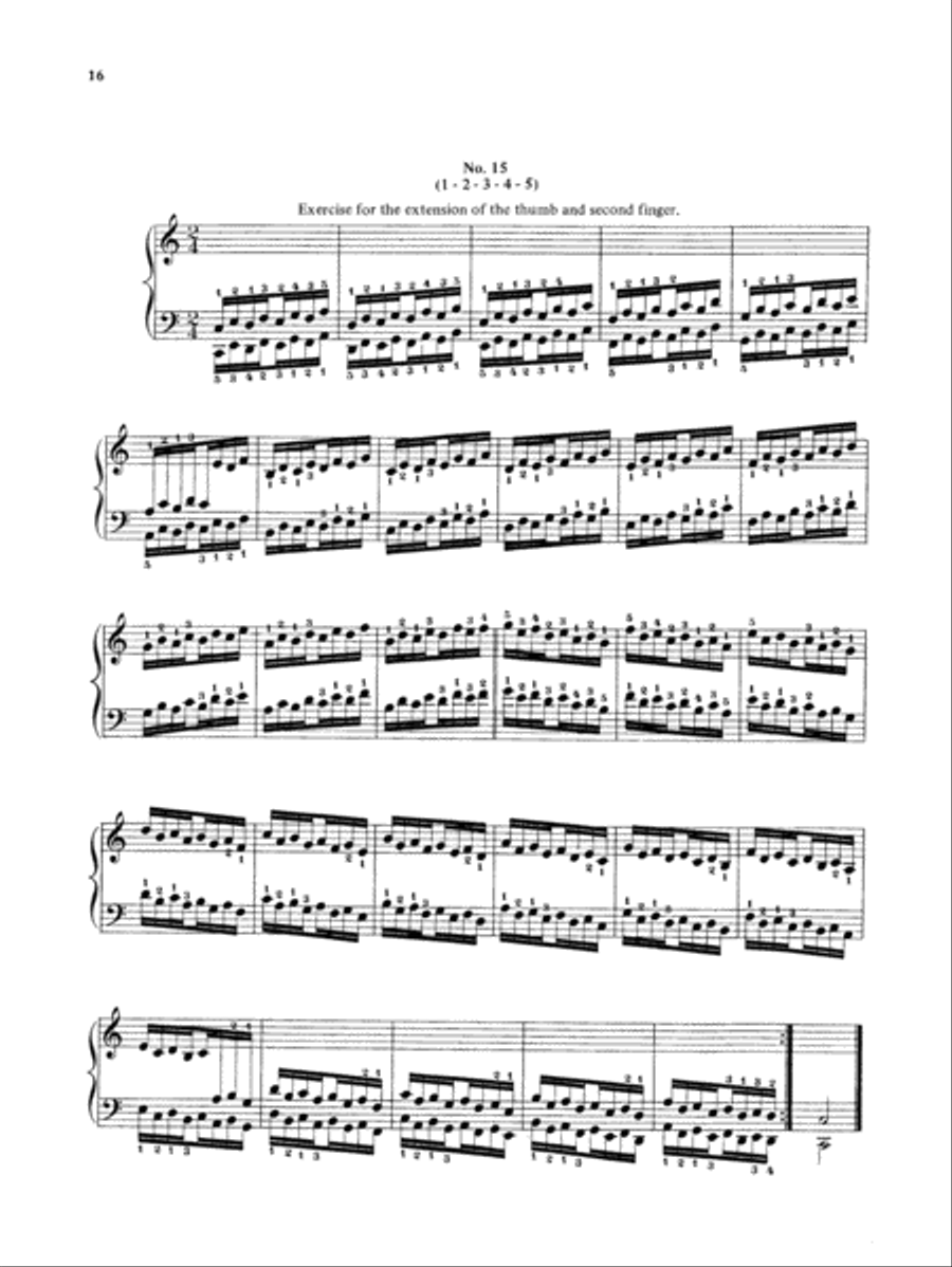 Hanon: The Virtuoso Pianist (Complete) Piano Solo scores gallery preview page 1