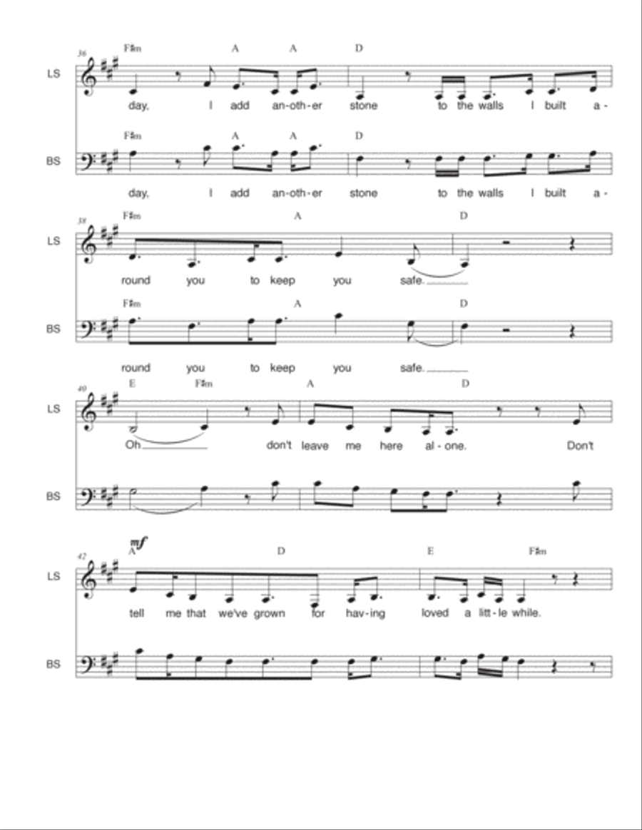 Hello My Old Heart Choir scores gallery preview page 4