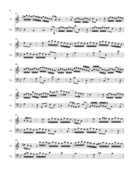 Sonata for Clarinet and Cello