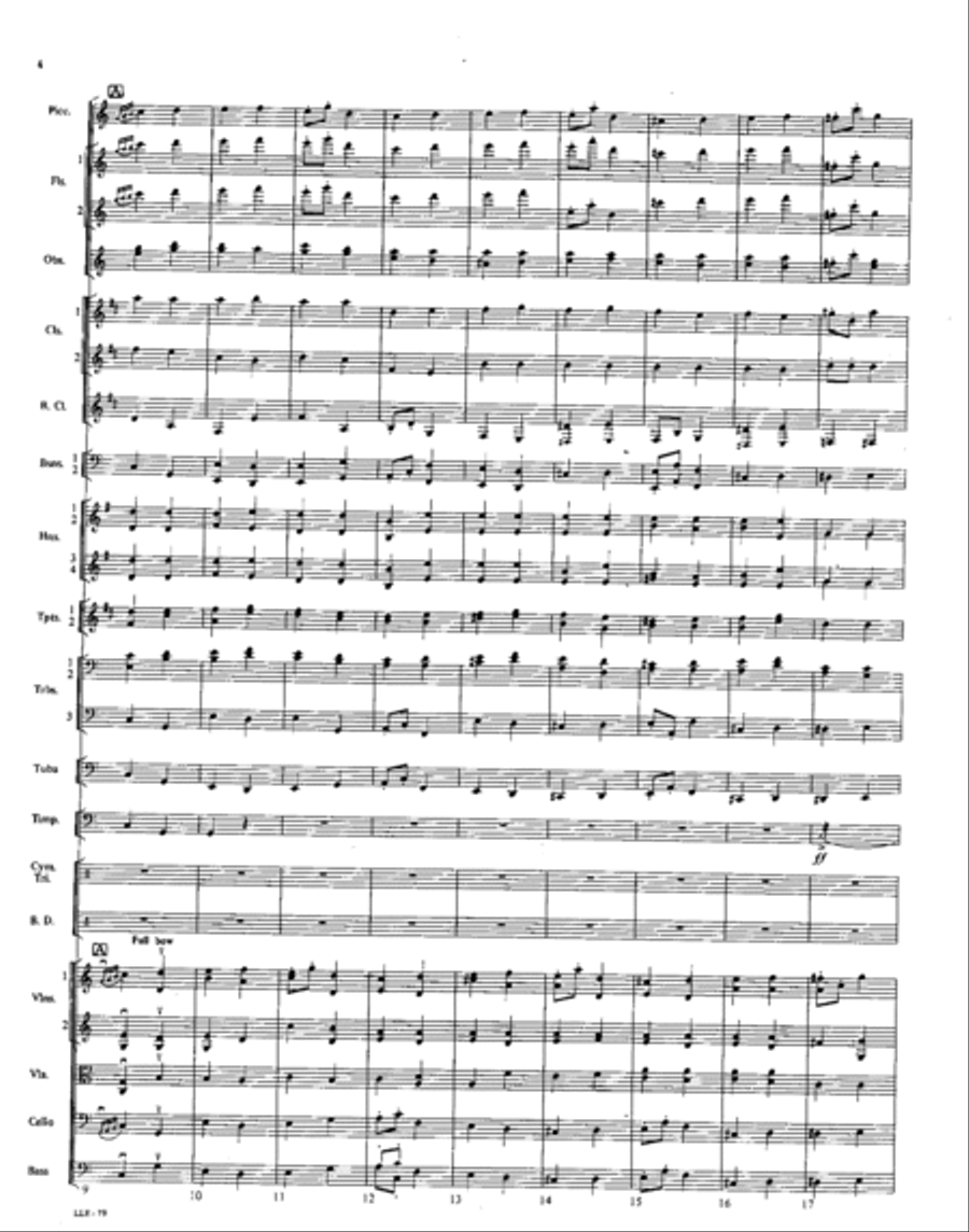 Symphony No. 2 in C (Little Russian): Finale Orchestra scores gallery preview page 3