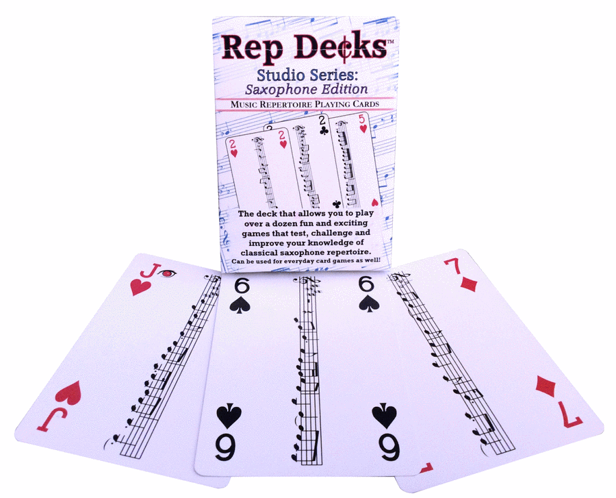 Rep Decks Studio Series: Saxophone Edition Saxophone scores gallery preview page 1
