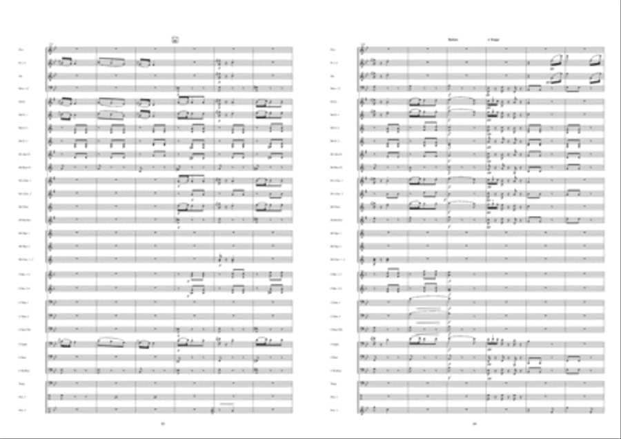 Viva Verdi Fanfare Band scores gallery preview page 13
