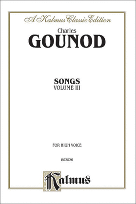 Book cover for Songs, Volume 3