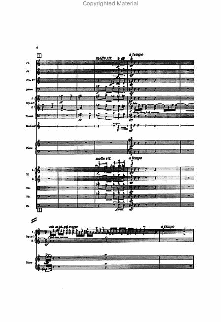 Music for the Theatre Music for the Theatre Orchestra scores gallery preview page 3