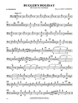 Bugler's Holiday (with Cornet Trio): 1st Trombone