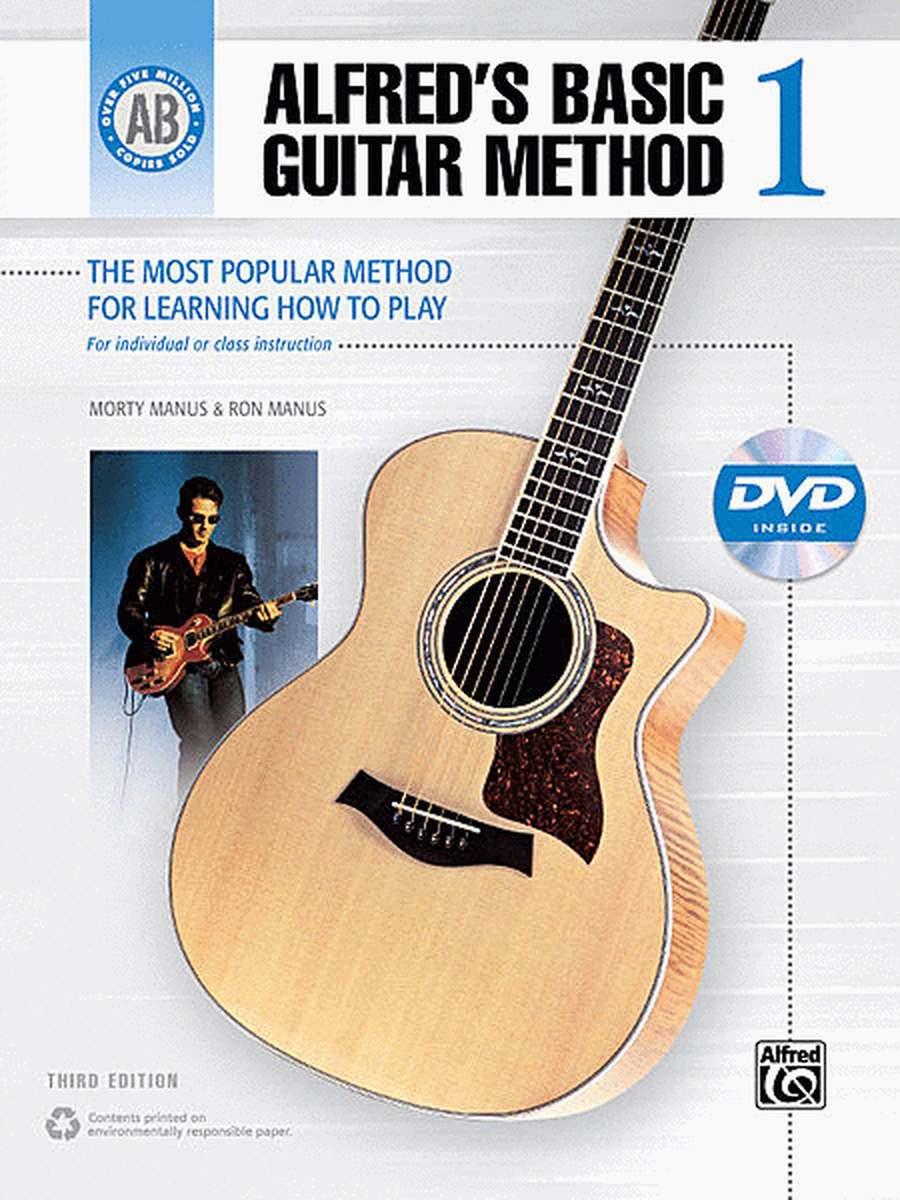 Alfred's Basic Guitar Method, Book 1 (Book and DVD)