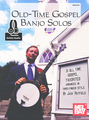 Book cover for Old-Time Gospel Banjo Solos