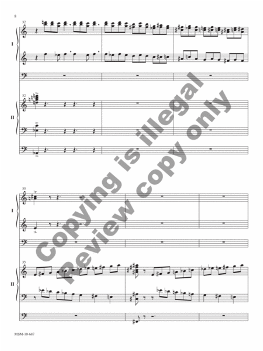Toccata Toccata Organ scores gallery preview page 9