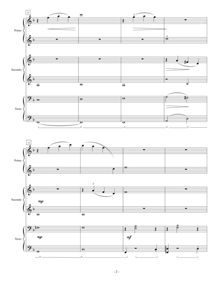 A Day in Maumelle - Piano Trio (1 Piano, 6 Hands)