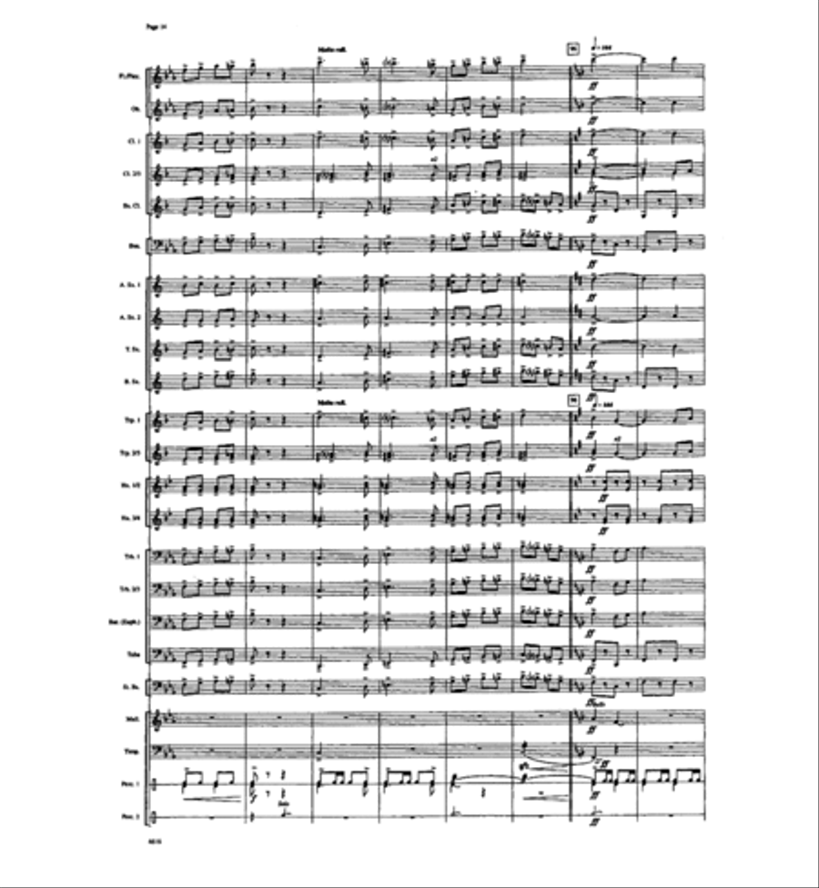 Children of the Shrine Concert Band scores gallery preview page 13
