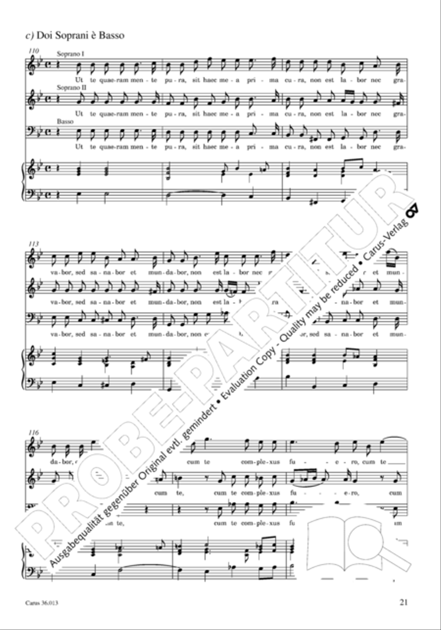 Membra Jesu nostri SSATB scores gallery preview page 37