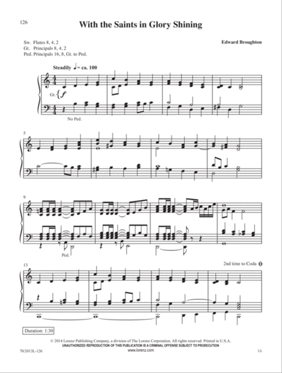 The Complete Organist, Vol. 2 Organ Solo scores gallery preview page 43