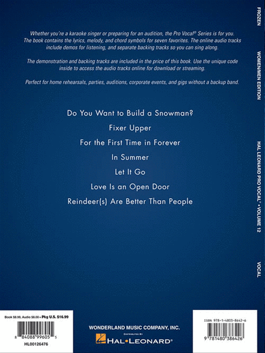 Frozen Voice scores gallery preview page 2