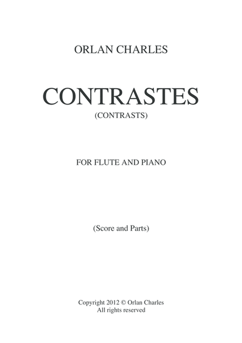 Contrastes (Contrasts for flute and piano) image number null