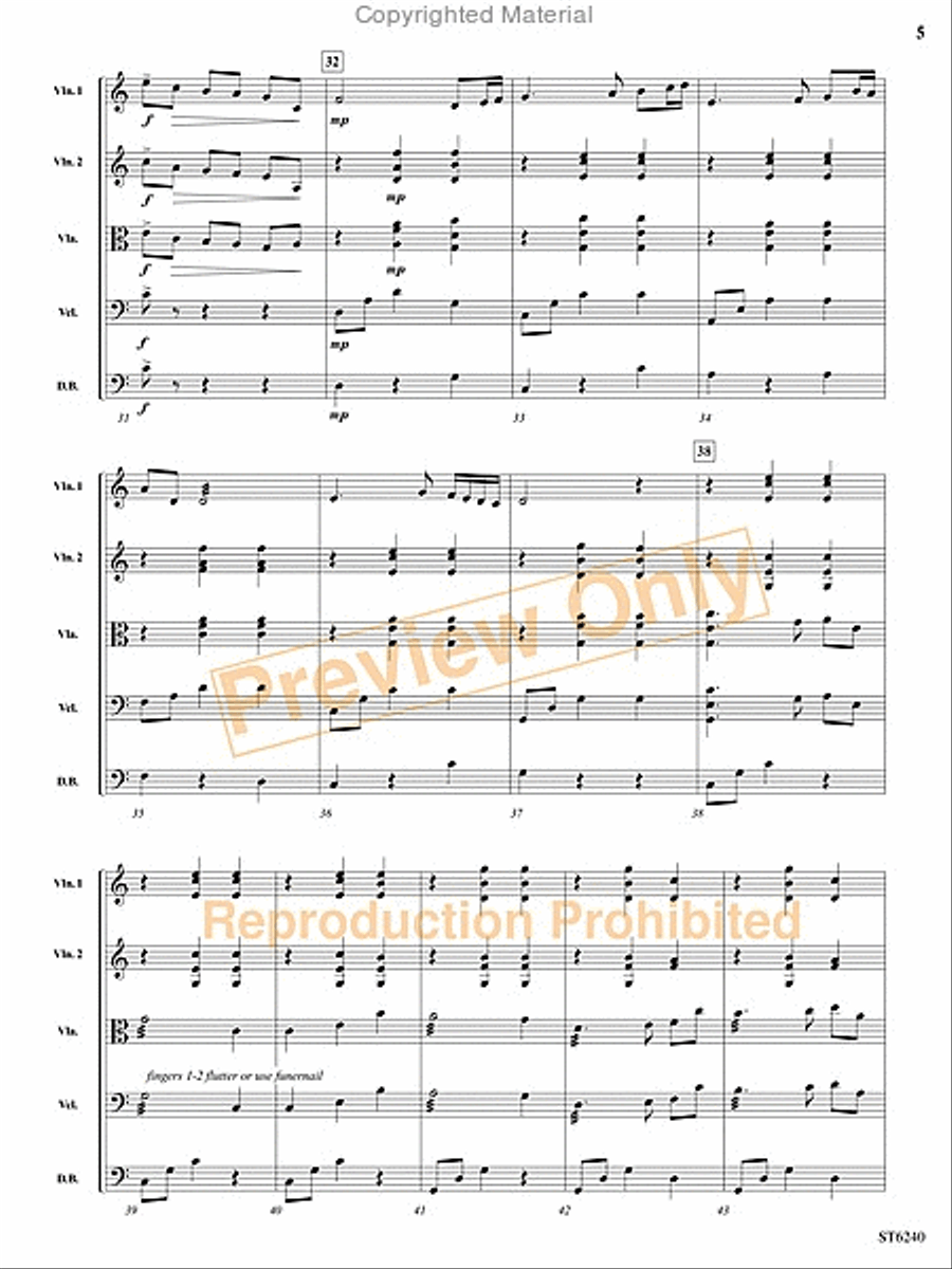 Rimpianto String Orchestra scores gallery preview page 4