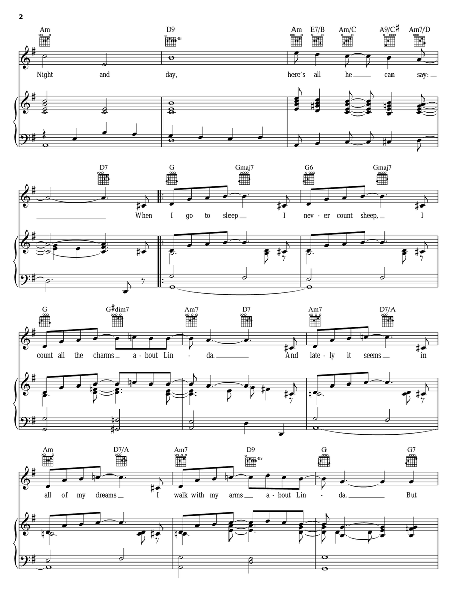 Linda Linda Guitar scores gallery preview page 2