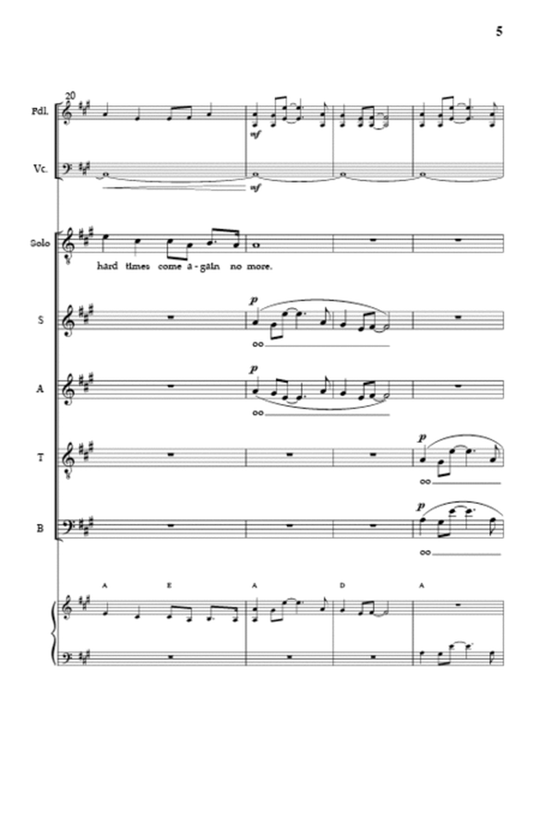 Hard Times (SATB) image number null