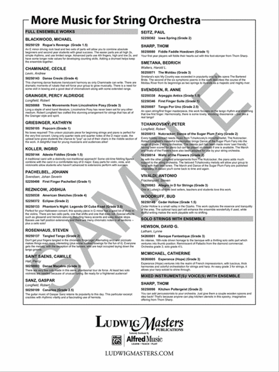 La Folia La Folia String Orchestra scores gallery preview page 13