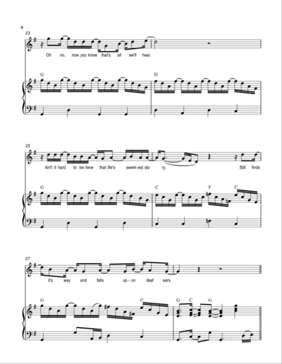 He's Got Religion He's Got Religion Voice scores gallery preview page 4