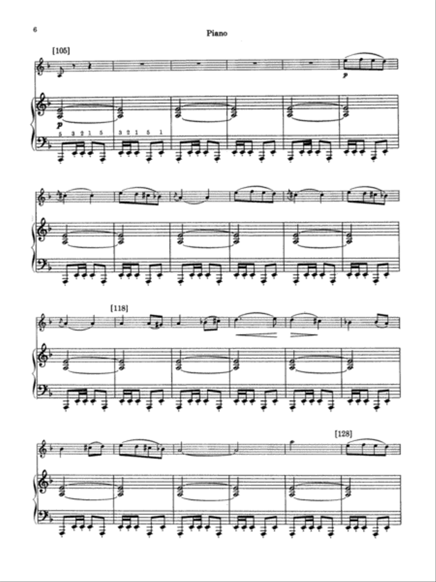 Bacchanale from Samson and Delilah: Piano Accompaniment Full Orchestra scores gallery preview page 6