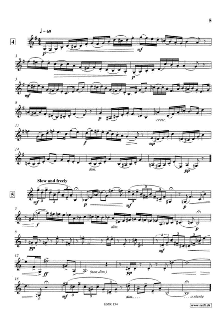 Technical & Melodic Studies Vol. 5 Trumpet scores gallery preview page 5