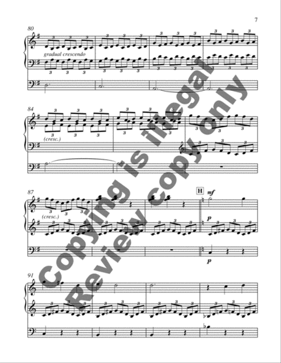 Sanctuary Sanctuary Organ scores gallery preview page 7