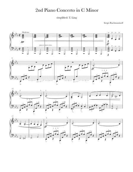 Piano Concerto No. 2 in C minor (first movement)
