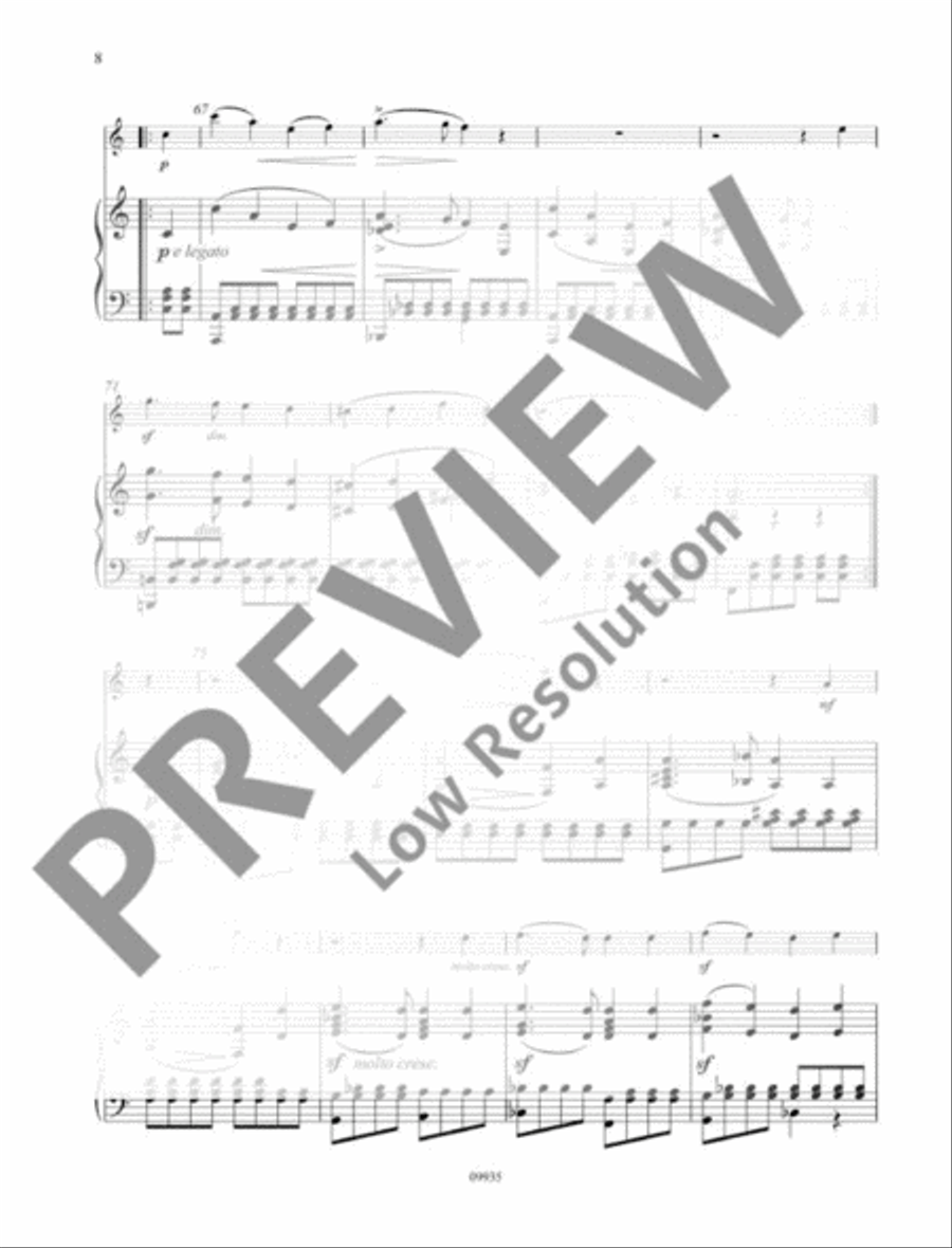 Wedding March Piano Accompaniment scores gallery preview page 9