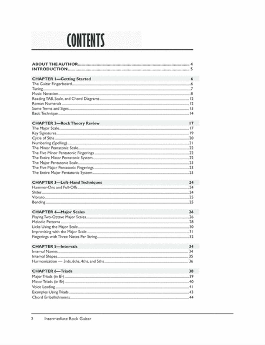 Complete Rock Guitar Method Electric Guitar scores gallery preview page 2