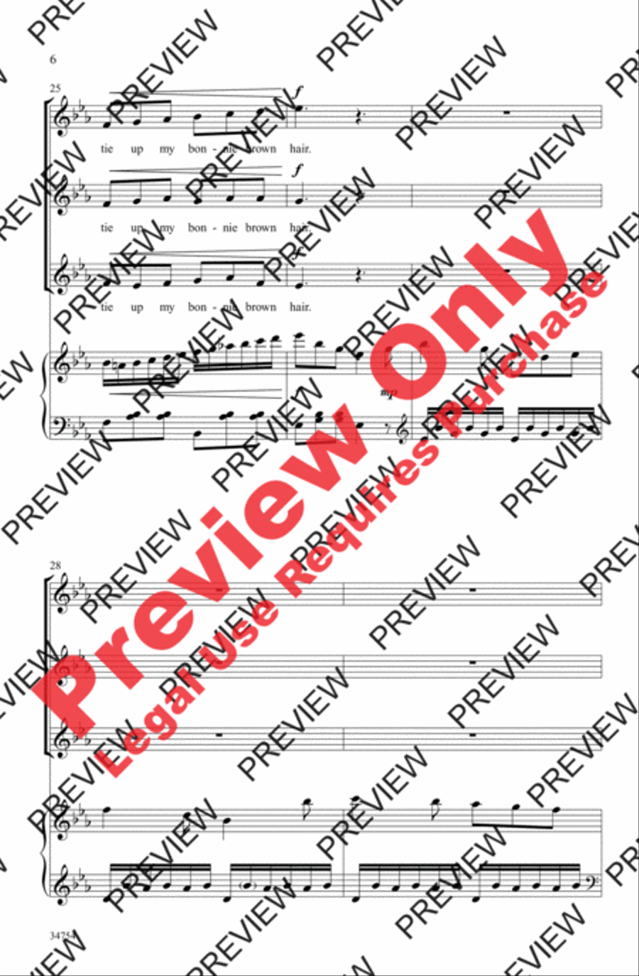 Oh, Dear! Oh, Dear! Women's Choir scores gallery preview page 6